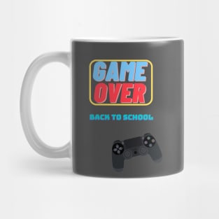 game over back to school Mug